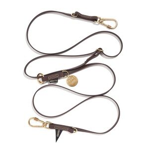Found My Animal | Water-Resistant + Adjustable 7ft Leash | Brown